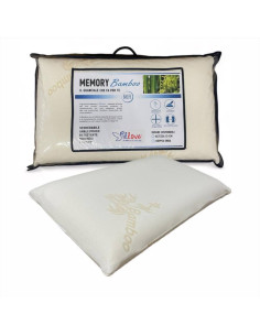 PILLOVE GUANCIALE IN MEMORY 50 X 80 CM - BAMBOO