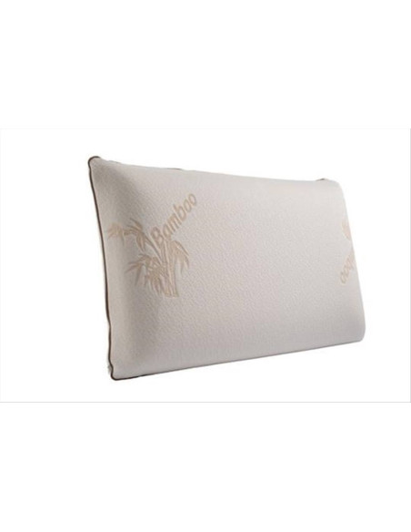 PILLOVE GUANCIALE IN MEMORY 50 X 80 CM - BAMBOO