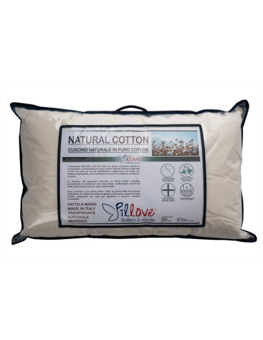 PILLOVE GUANCIALE NATURALE 50 X 80 CM IN PURO...