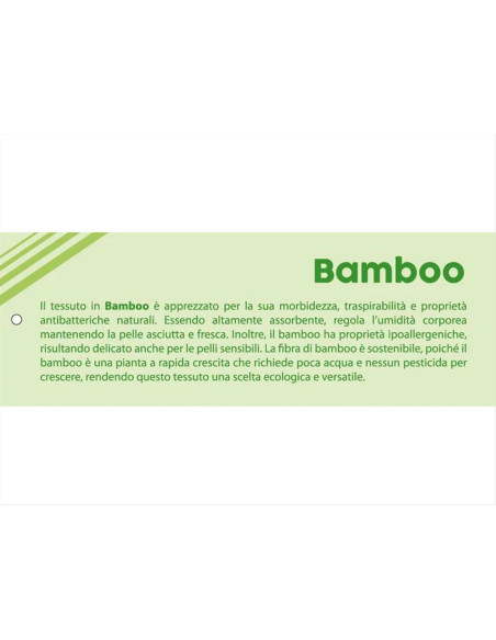 PILLOVE COPRIGUANCIALE IN BAMBOO 50 X 80 CM - BAMBOO
