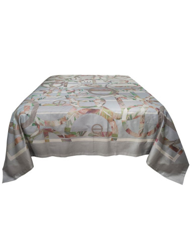 BORBONESE TELO ARREDO MULTIUSO IN RASO - LIBERTY