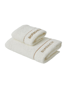 BORBONESE SET 2 ASCIUGAMANI VISO E OSPITE - FINE OP 2