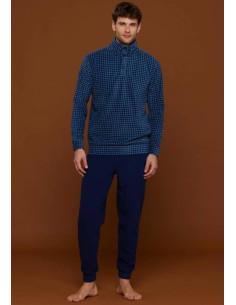 NOIDINOTTE PIGIAMA UOMO A LUPETTOMANICA LUNGA E PANTALONE...