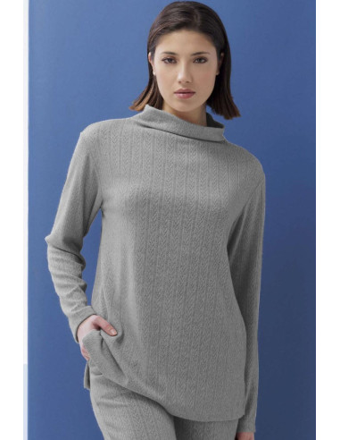 AMADINE PIGIAMA DONNA SERAFINO MANICA LUNGA E...