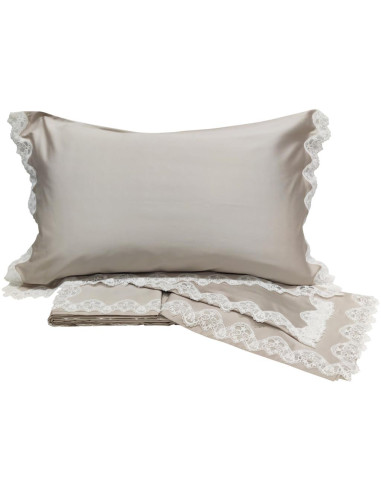 DAVID COMPLETO LENZUOLA MATRIMONIALE IN RASO -...