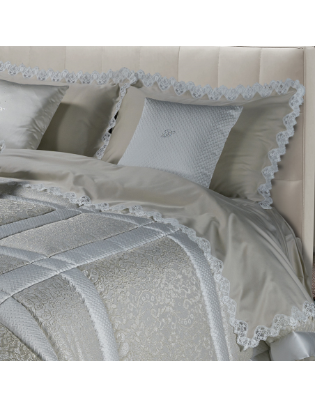 DAVID COMPLETO LENZUOLA MATRIMONIALE IN RASO - AGATA