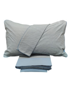 GALIZZI COMPLETO LENZUOLA MATRIMONIALE IN FLANELLA - COCO