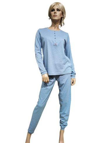 NOIDINOTTE PIGIAMA DONNA SERAFINO MANICA LUNGA...