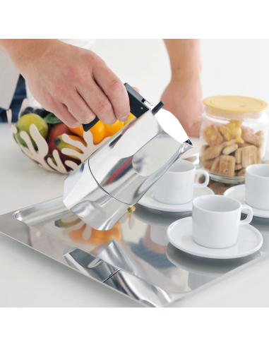 ALESSI CAFFETTIERA ESPRESSO - OSSIDIANA