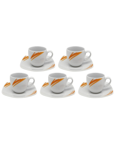 ESTRO SET 5 TAZZE CAFFE 9 CL - FLASH