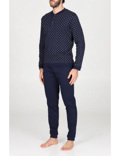 JULIPET PIGIAMA UOMO SERAFINO MANICA LUNGA E PANTALONE...