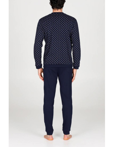 JULIPET PIGIAMA UOMO SERAFINO MANICA LUNGA E...