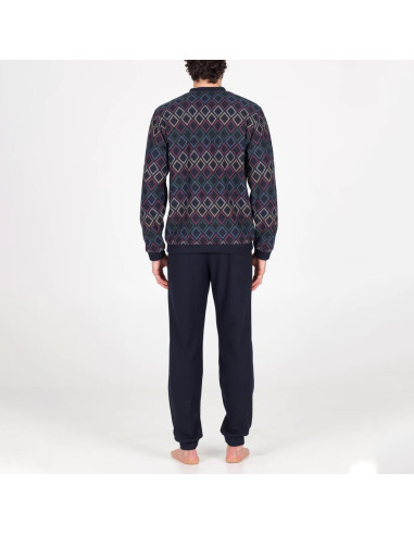 JULIPET PIGIAMA UOMO SERAFINO MANICA LUNGA E...