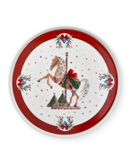 NUVOLE DI STOFFA ALZATA TORTA Ø 32 CM - GIOSTRA