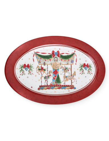 NUVOLE DI STOFFA PIATTO PORTATA OVALE 35 X 23...