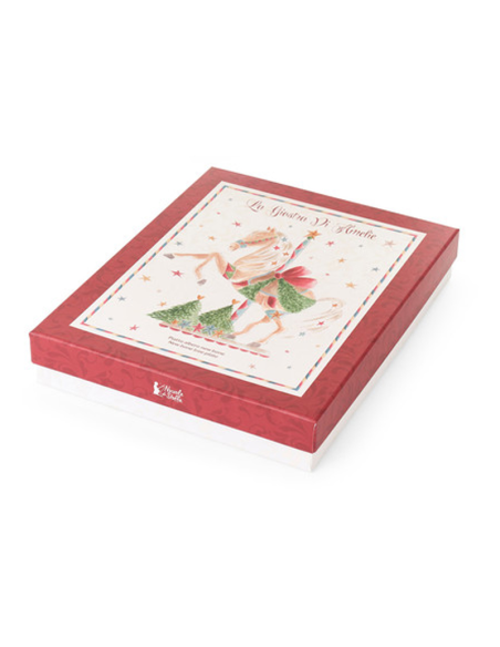 NUVOLE DI STOFFA SET 2 VASSOI ALBERO 19/27 CM - GIOSTRA