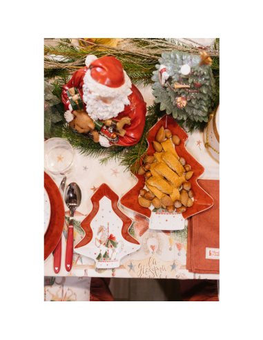 NUVOLE DI STOFFA SET 2 VASSOI ALBERO 19/27 CM -...