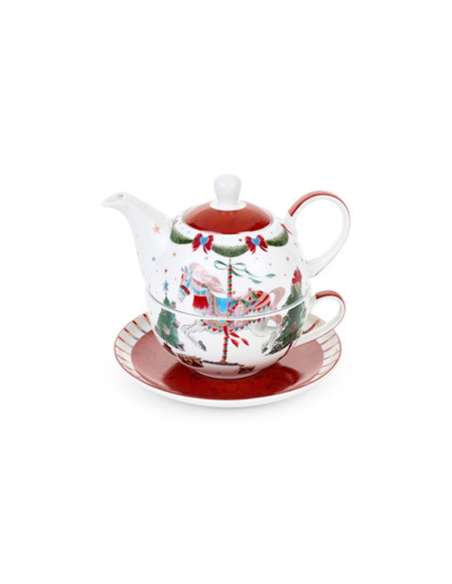 NUVOLE DI STOFFA TEA FOR ONE NATALIZIA - GIOSTRA