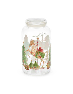 NUVOLE DI STOFFA BARATTOLO NATALIZIO ERMETICO - GIOSTRA