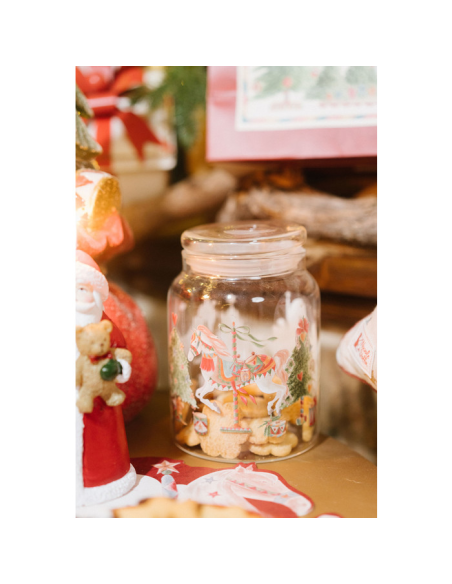 NUVOLE DI STOFFA BARATTOLO NATALIZIO ERMETICO - GIOSTRA