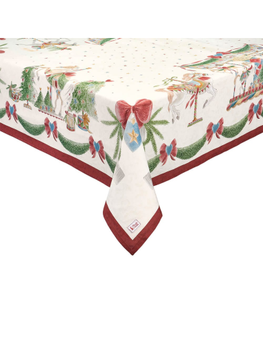 NUVOLE DI STOFFA TOVAGLIA NATALIZIA - GIOSTRA
