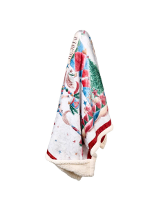 NUVOLE DI STOFFA PLAID NATALIZIO 130X160 CM - GIOSTRA 2