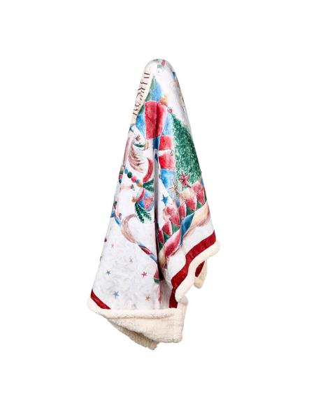 NUVOLE DI STOFFA PLAID NATALIZIO 130X160 CM - GIOSTRA