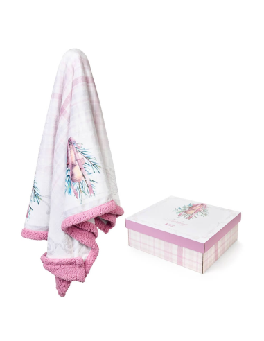 NUVOLE DI STOFFA PLAID NATALIZIO 130X160 CM -...