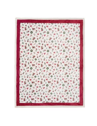 NUVOLE DI STOFFA PLAID NATALIZIO 130X160 CM -...