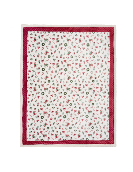 NUVOLE DI STOFFA PLAID NATALIZIO 130X160 CM - STORIA