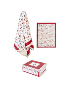 NUVOLE DI STOFFA PLAID NATALIZIO 130X160 CM - STORIA 2