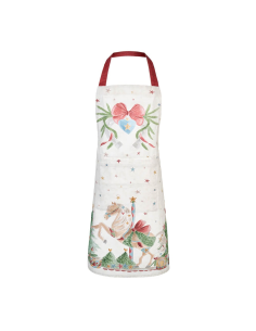 NUVOLE DI STOFFA GREMBIULE STAMPA NATALIZIA - GIOSTRA