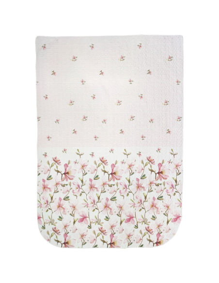 MANTEROL COPRILETTO GOFFRATO 1 PIAZZA 185 X 270 CM + FEDERA DOUBLE FACE - BOTANIC