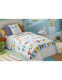 MANTEROL COPRILETTO 1 PIAZZA 185 X 270 CM + FEDERA DOUBLE... 2