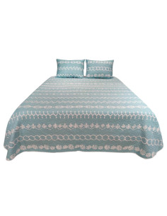 MANTEROL COPRILETTO GOFFRATO MATRIMONIALE 250 X 270 CM E... 2