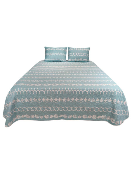 MANTEROL COPRILETTO GOFFRATO MATRIMONIALE 250 X 270 CM E 2 FEDERE