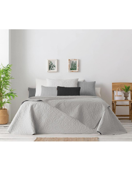 MANTEROL COPRILETTO GOFFRATO MATRIMONIALE 280 X 270 CM E 2 FEDERE