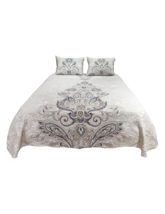 MANTEROL COPRILETTO GOFFRATO MATRIMONIALE 250 X 270 CM E... 2
