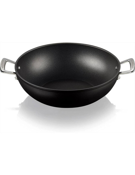 LE CREUSET WOK ANTIADERENTE CON 2 MANICI