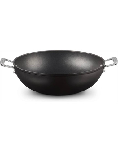 LE CREUSET WOK ANTIADERENTE CON 2 MANICI