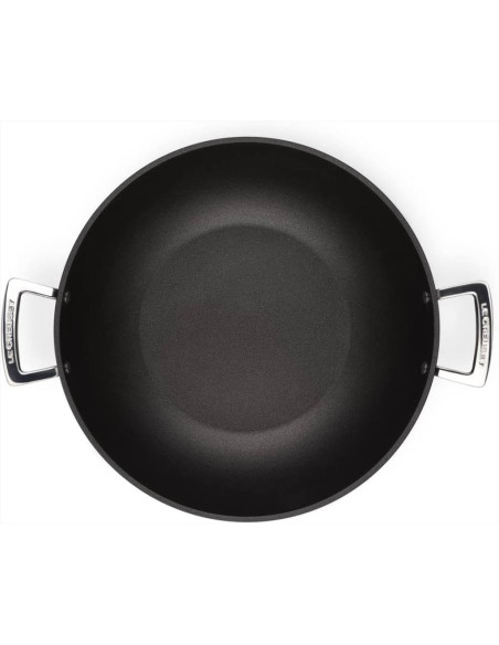 LE CREUSET WOK ANTIADERENTE CON 2 MANICI