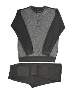 JAMAS PIGIAMA UOMO SERAFINO MANICA LUNGA E PANTALONE LUNGO 2