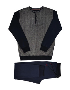 JAMAS PIGIAMA UOMO SERAFINO MANICA LUNGA E PANTALONE LUNGO