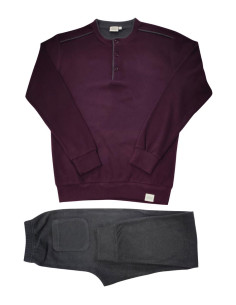 JAMAS PIGIAMA UOMO SERAFINO MANICA LUNGA E PANTALONE LUNGO