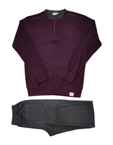 JAMAS PIGIAMA UOMO SERAFINO MANICA LUNGA E...