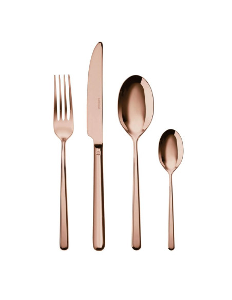 SAMBONET SERVIZIO POSATE 24 PEZZI - LINEAR MIRROR PVD