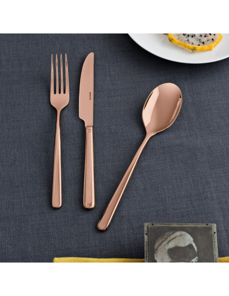 SAMBONET SERVIZIO POSATE 24 PEZZI - LINEAR MIRROR PVD