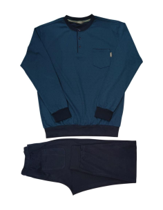 JAMAS PIGIAMA UOMO SERAFINO MANICA LUNGA E PANTALONE LUNGO 2