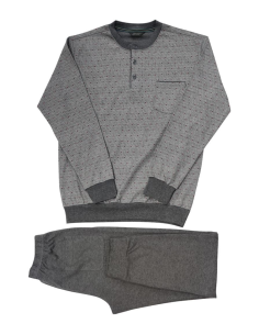 JAMAS PIGIAMA UOMO SERAFINO MANICA LUNGA E PANTALONE LUNGO 2