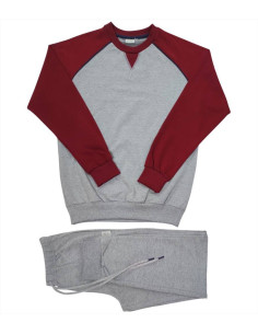 JAMAS PIGIAMA UOMO GIROCOLLO MANICA LUNGA E PANTALONE LUNGO